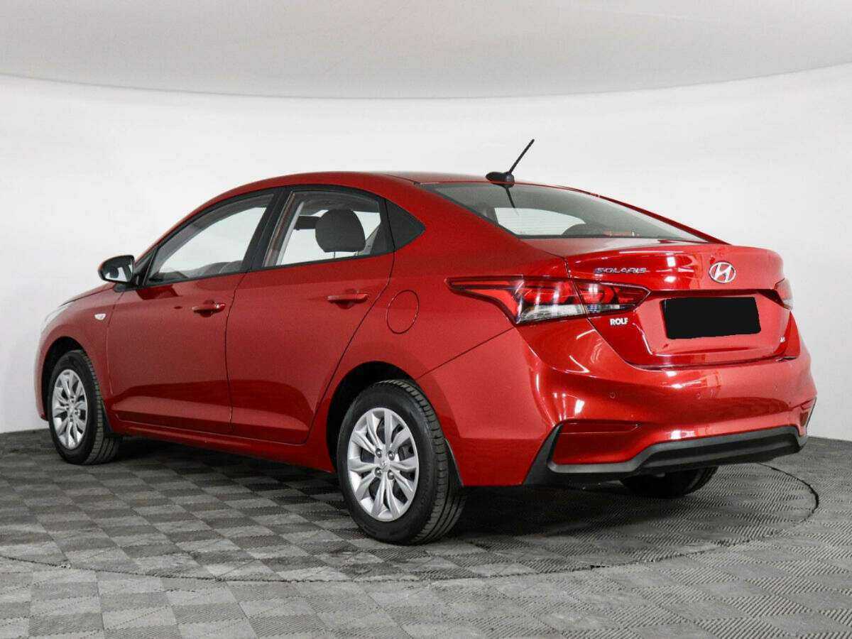 Б/У Хендай Солярис 2019 года. Фото: #3
