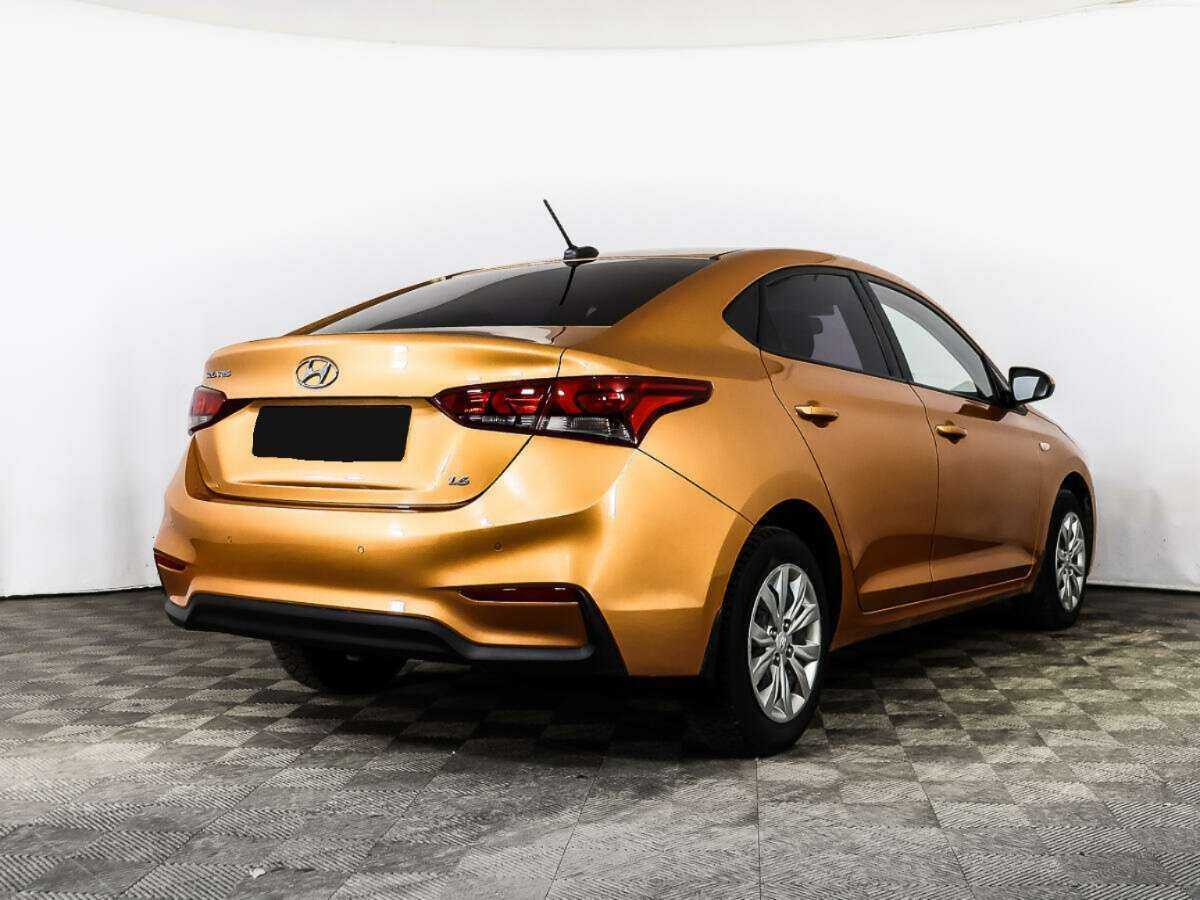 Б/У Хендай Солярис 2017 года. Фото: #3