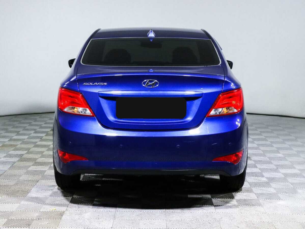 Б/У Хендай Солярис 2016 года. Фото: #4