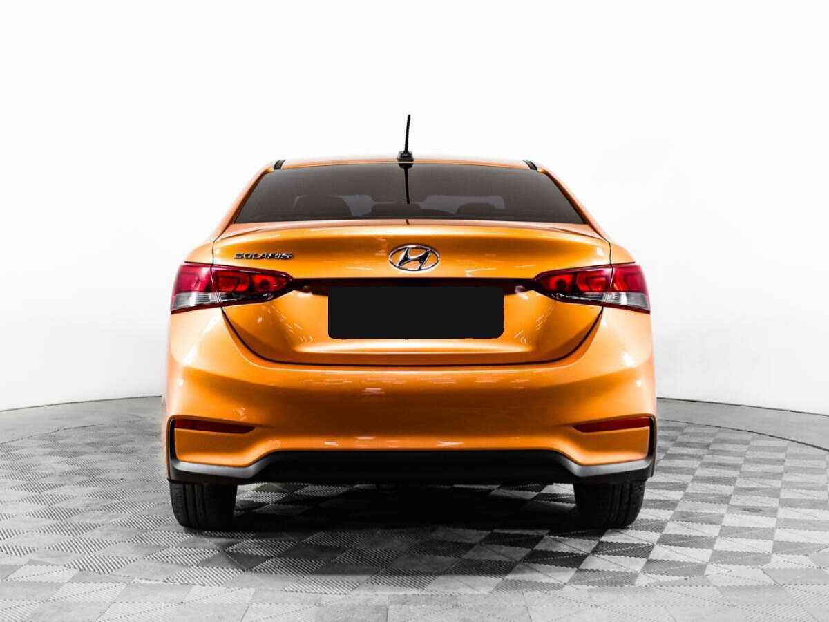 Б/У Хендай Солярис 2017 года. Фото: #4