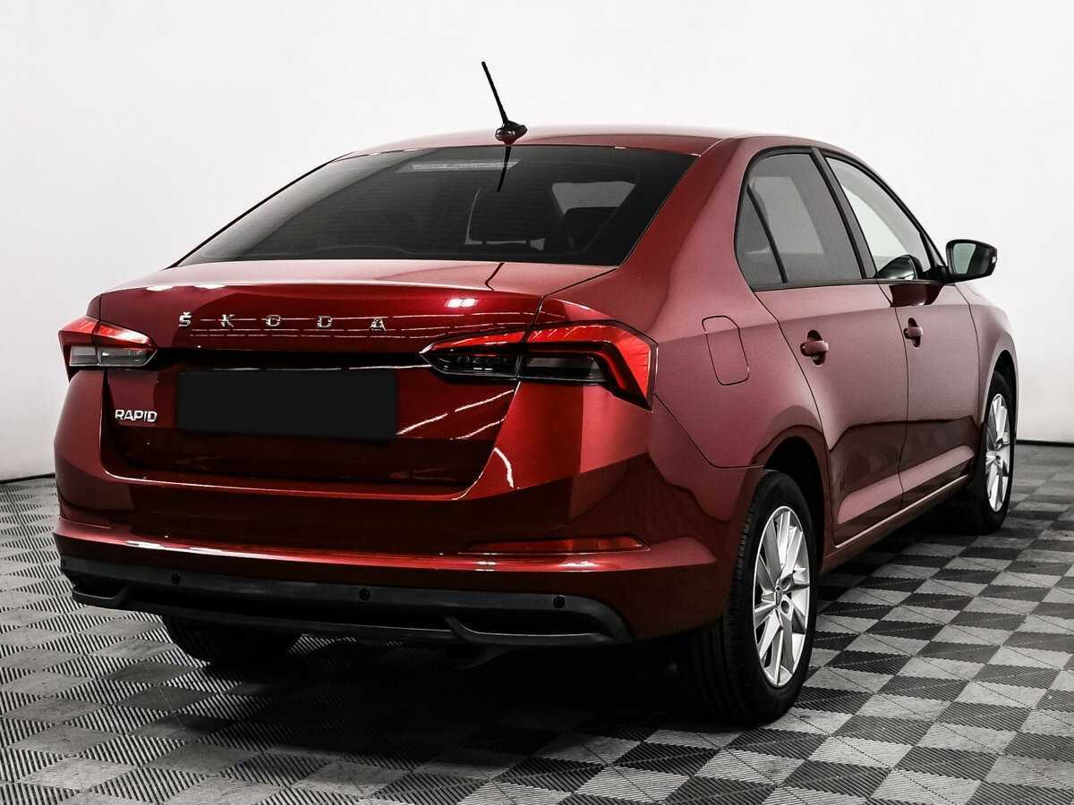 Б/У Шкода Рапид 2020 года. Фото: #4