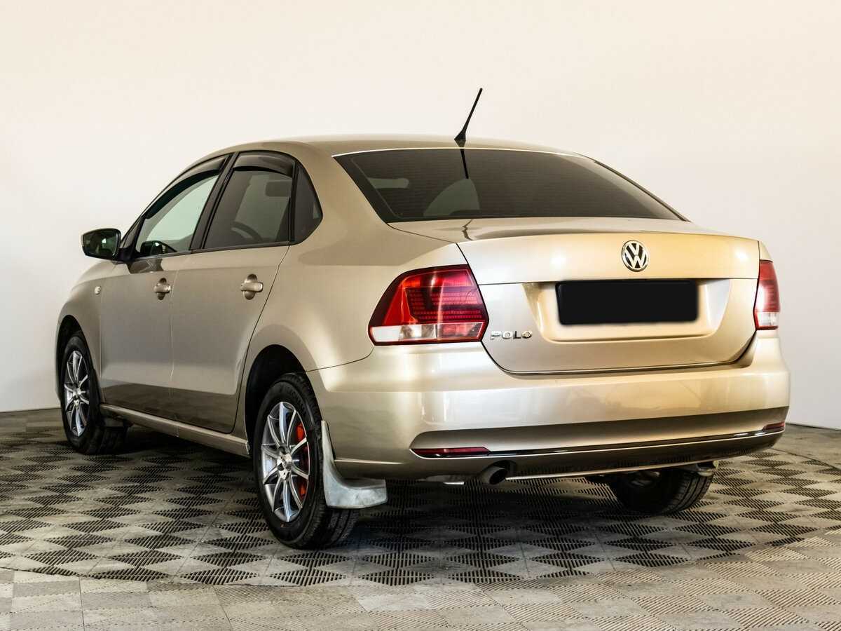 Б/У Фольксваген Поло 2016 года. Фото: #6