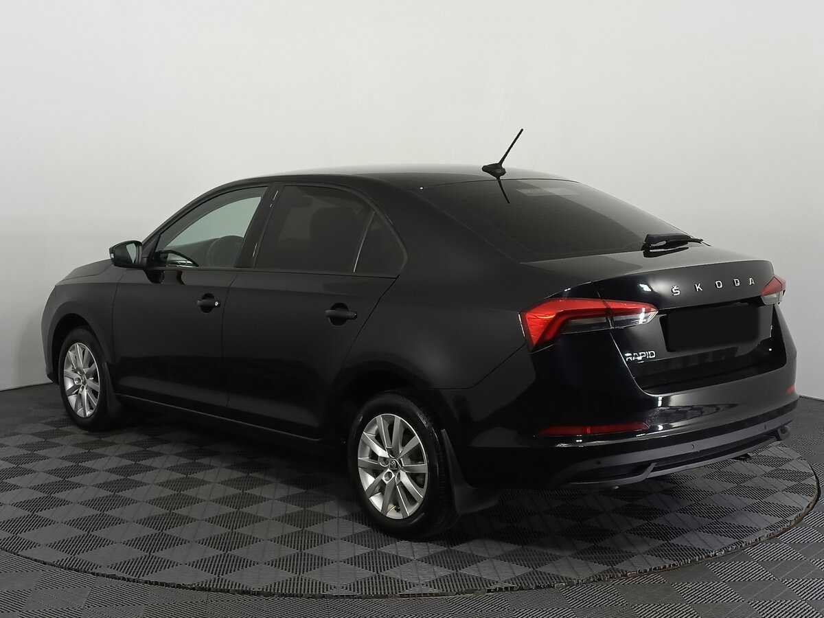Б/У Шкода Рапид 2021 года. Фото: #6